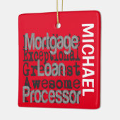 Hypothecaire lening Processor Extraordinaire CUSTO Keramisch Ornament (Links)