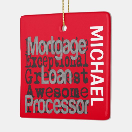 Hypothecaire lening Processor Extraordinaire CUSTO Keramisch Ornament (Links)