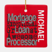 Hypothecaire lening Processor Extraordinaire CUSTO Keramisch Ornament (Achterkant)