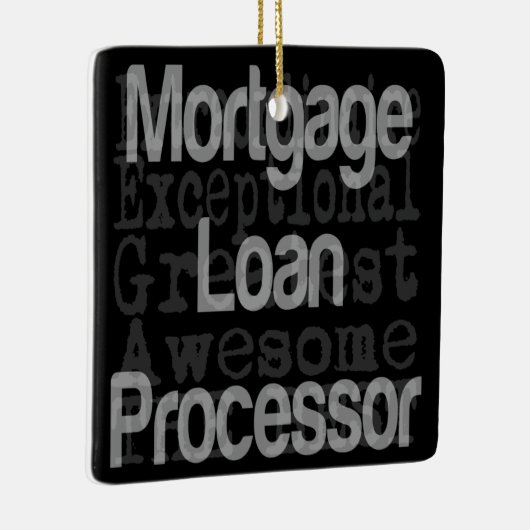 Hypothecaire lening Processor Extraordinaire Keramisch Ornament (Rechts)