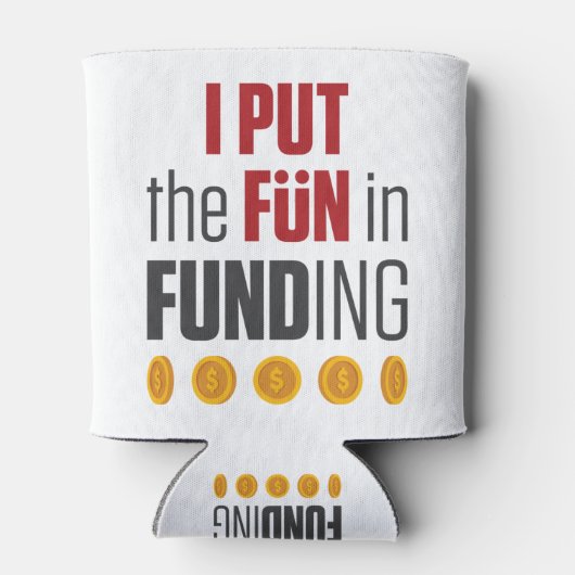 Hypothecaire makelaar Lening I Pun Fun in financie Blikjeskoeler (Achterkant)