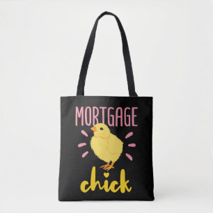 Hypotheek Chick Vrouwen Broker Underwriter Origina Tote Bag