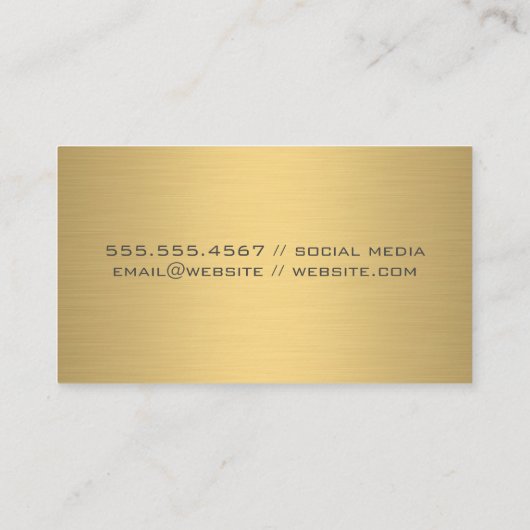 Hypotheek Sky Scraper Building Icon Visitekaartje (Achterkant)