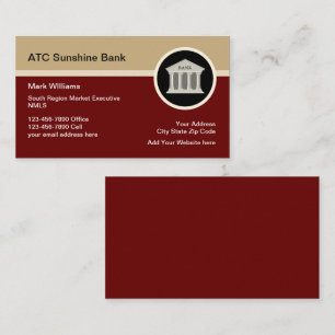 Hypotheekmakelaar Bank Zakelijke Kaarten Visitekaartje