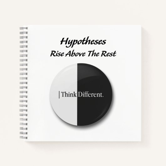 "Hypotheses: Rise above the rest: motivational  Notitieboek (Voorkant)