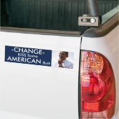 Hypothetische verandering bumpersticker (Op Truck)