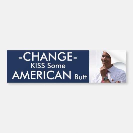 Hypothetische verandering bumpersticker (Voorkant)