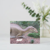 Hypsibema- Dinosaur-leerkaart Briefkaart (Staand voorkant)