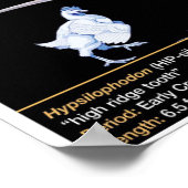 Hypsilophodon - Biology Jurassic Dinosaur Poster (Hoek)