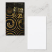 Hypsis Abstract Art Visitekaartje (Voorkant / Achterkant)