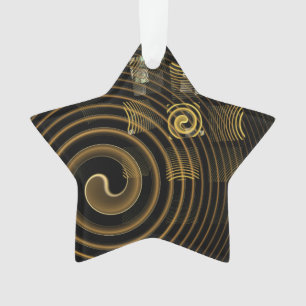 Hypsis Abstracte Art AcrylStar Ornament