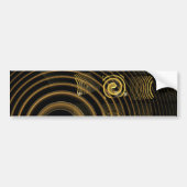 Hypsis Abstracte Art Bumpersticker (Voorkant)