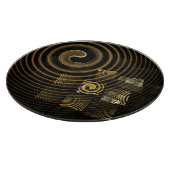 Hypsis Abstracte Art Cirkel Snijplank (Hoek)