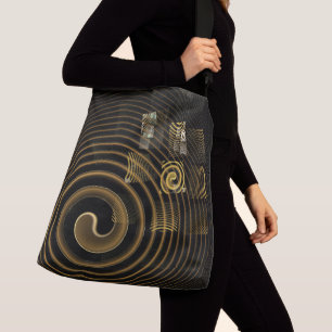Hypsis Abstracte Art Cross-body Crossbody Tas