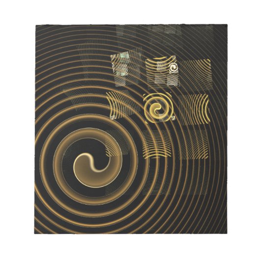 Hypsis Abstracte Art-laptop Notitieblok (Voorkant)