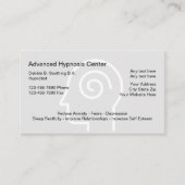 Hypsis Thema Hoofd Grafische Visitekaartjes (Voorkant)