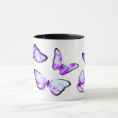 Hyriopsis Pearl Kijk Butterfly Mok (Midden)