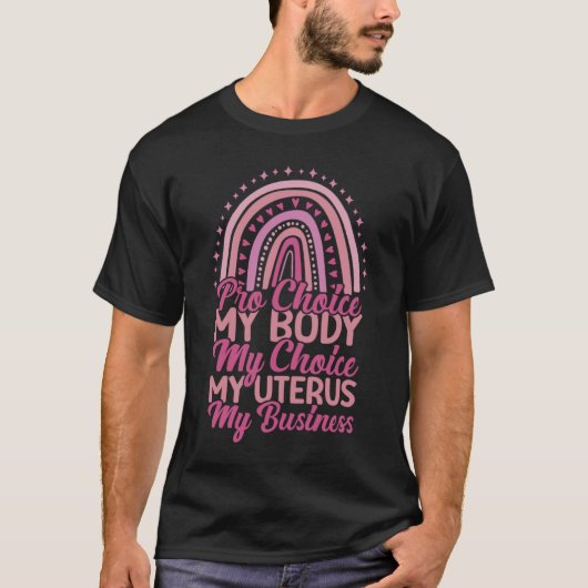 Hysterectometerherstelproducten Uterus ondersteunt T-shirt (Voorkant)