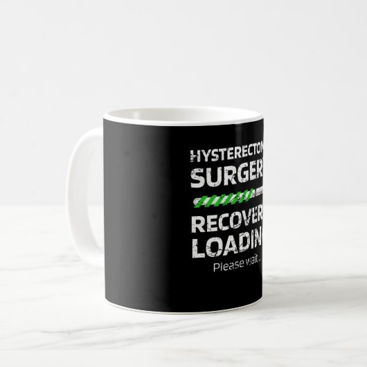 Hysterectometerugwinning | Uterus-chirurgische ing Koffiemok (Voorkant links)