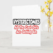 Hysterectomie... alle meisjes krijgen mij kaart (Gele Bloem)