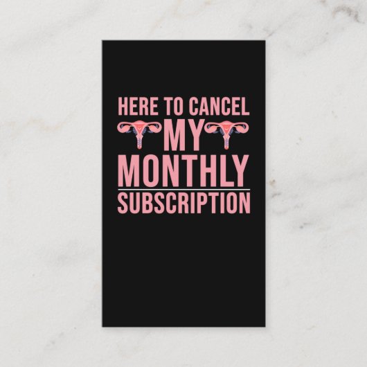 Hysterectomie Bewustmaking Chirurgie Herstel Visitekaartje (Voorkant)