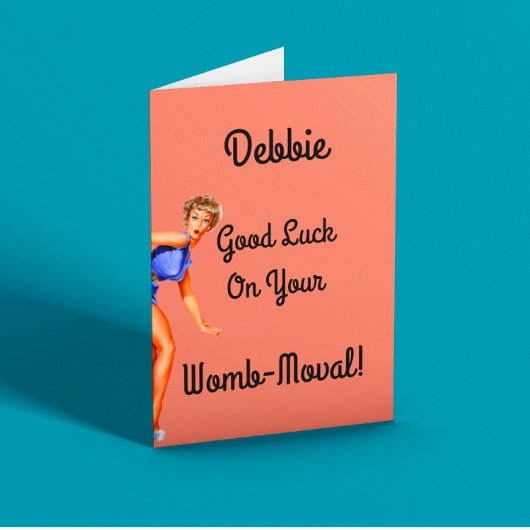 Hysterectomie Good Luck Funny  Kaart