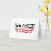 Hysterectomie... Koelmeisjes Kaart (Gele Bloem)