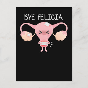 Hysterectomie ondersteunt Uterus Verwijderen Briefkaart