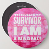 Hysterectomie Overleving Ronde Button 6,0 Cm (Voorkant /achterkant)