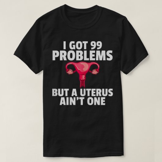Hysterectomie Uterus Chirurgie Verwijdering Surviv T-shirt (Design voorkant)