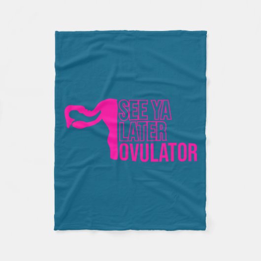 Hysterectomy Humor Funny Feminist Surgery Recovery Fleece Deken (Voorkant)