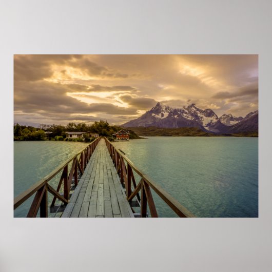 Hysteria Pehoe. Cordillera del Paine Poster (Voorkant)