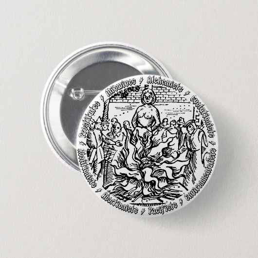 HysteriaVictims Ronde Button 5,7 Cm (Voorkant /achterkant)