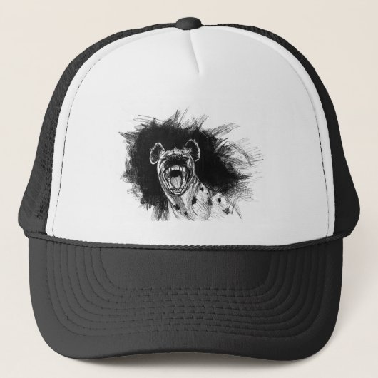 Hysterische Hyena Trucker Pet (Voorkant)