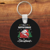 Hytenuse Christmas Math Teacher Kids I Want Hiptam Sleutelhanger (Voorkant)