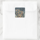 Hyter Sprites Vierkante Sticker (Tas)