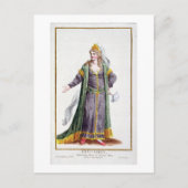 Hyu-Chen, echtgenote van Genghis Khan, uit de Rece Briefkaart (Voorkant)