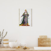 Hyu-Chen, echtgenote van Genghis Khan, uit de Rece Poster (Keuken)