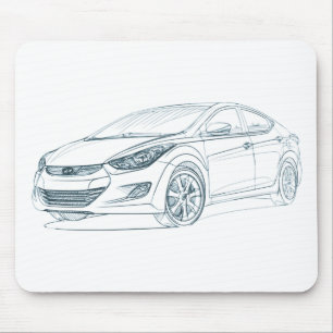 Hyu Elantra 2011 Muismat