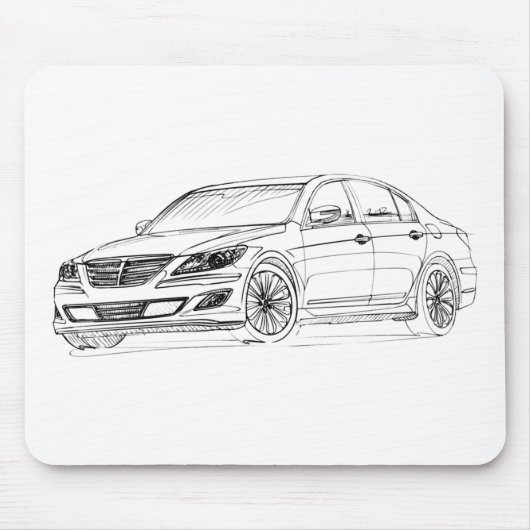 Hyu Genesis Sdn 2012 Muismat (Voorkant)