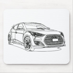 Hyu Veloster Turbo 2013 Muismat