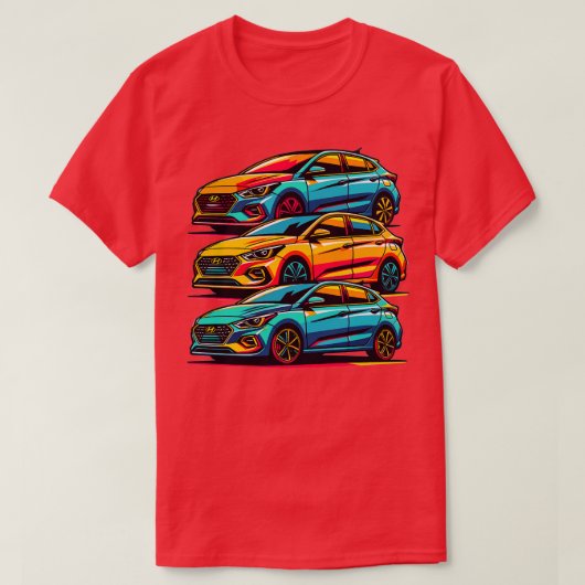 Hyundai-accent 6 t-shirt (Design voorkant)