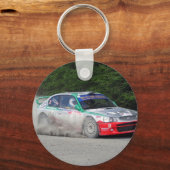 Hyundai Accent WRC Rally Car Sleutelhanger (Voorkant)