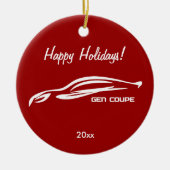 Hyundai Genesis Coupe Keramisch Ornament (Voorkant)