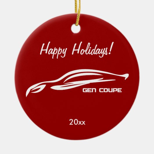Hyundai Genesis Coupe Keramisch Ornament (Voorkant)