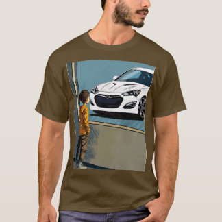 Hyundai Genesis Coupe Kinder Dromen T-shirt
