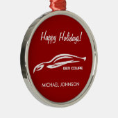 Hyundai Genesis Coupe Metalen Ornament (Rechts)