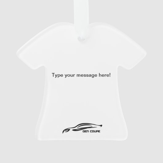 Hyundai Genesis Coupe - Rear Shot Ornament (achterkant)