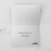 Hyundai Genesis Coupe Vaderdag Kaart met autothema (Binnen)