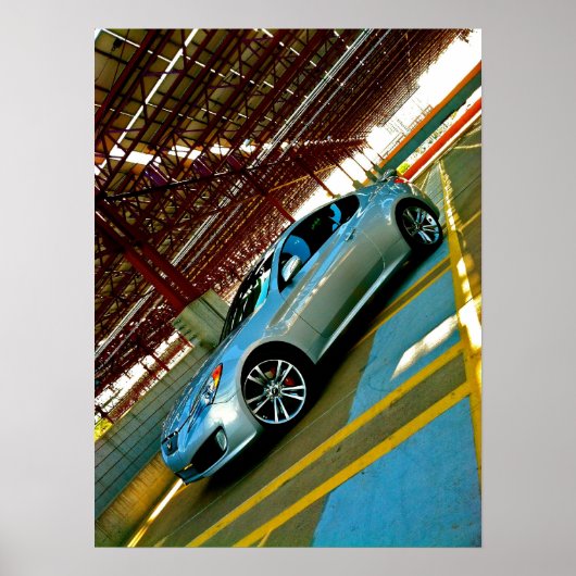 Hyundai Genesis Coupe Wall Poster (Voorkant)